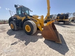 Used Komatsu Loader in yard